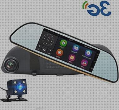 Review de doble lente de la cámara del coche dvr gps