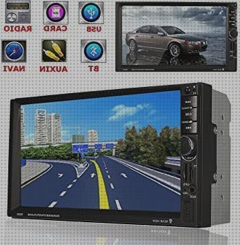 Review de radio cassettes de coche dos din gps camara trasera