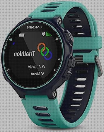 Review de reloj azul con gps