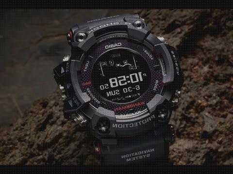 Análisis de los 24 mejores Relojes Casio G Shocks Rangeman Solares Gps Gpr B1000 1er