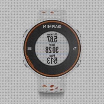 Review de reloj gps naranja garmin