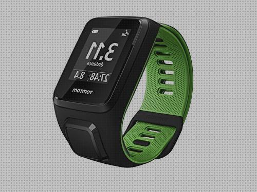 Review de reloj gps tomtom runner 3 negro verde correa grande