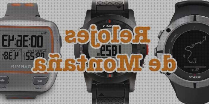 ¿Dónde poder comprar montañas avisadores relojes de montaña hombre con altimetro y gps?